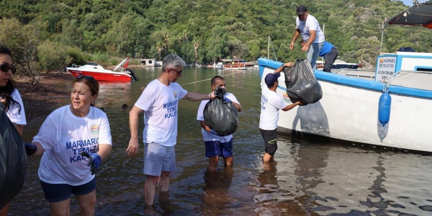 Marmaris'te 5 Yılda 500 Bin Ton Atık Toplandı