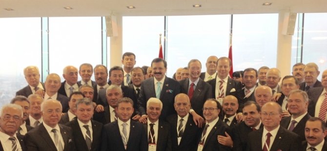 TOBB Başkanı Rıfat Hisarcıklıoğlu'na büyük onur