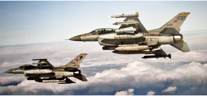 Girit Adası açıklarına F-16 düştü