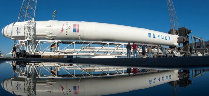 İlk yüzen roket platformu deneme seferi için hazır