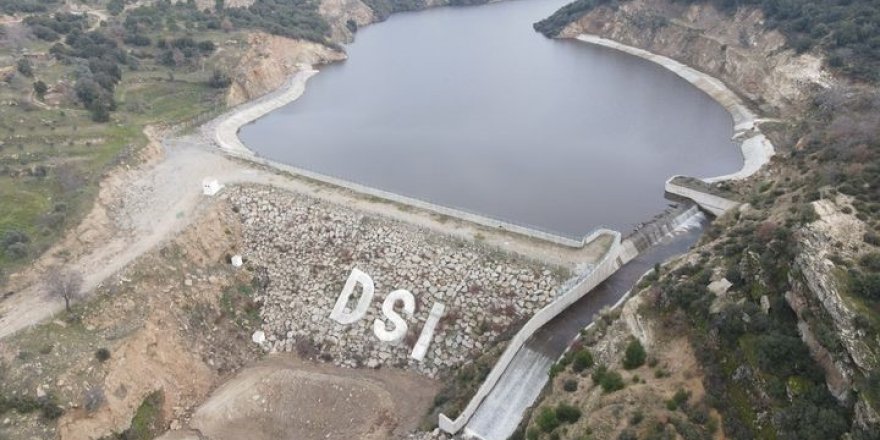 Yağışlar Yenipazar’daki Göleti Doldurdu