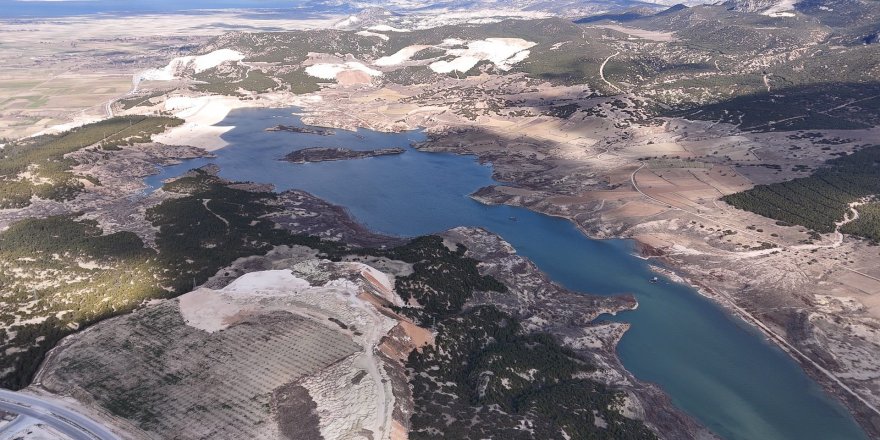 Burdur'daki Barajların Su Seviyelerinin Çoğu Yüzde 50'nin Altında Kaldı
