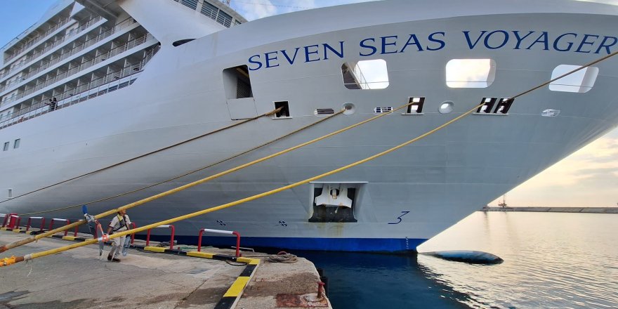 Seven Seas Voyager Qterminals Antalya Limanı’na Demirledi