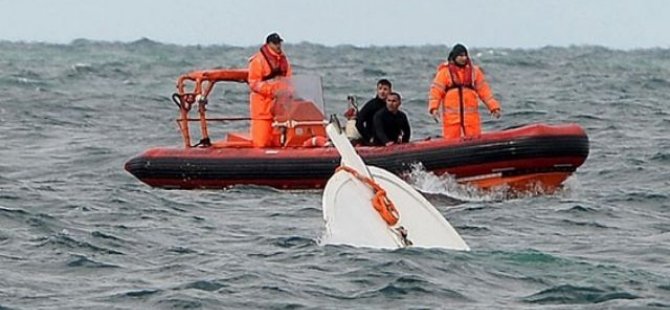 Bodrum'da kaçakları taşıyan tekne battı: 8 kayıp!