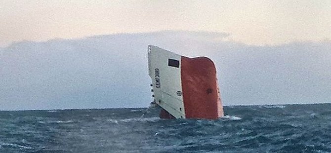 "Cemfjord" İskoçya açıklarında battı