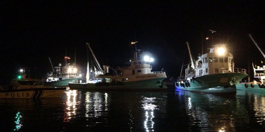 Samsun’da Balıkçılar ’Vira Bismillah’ Dedi