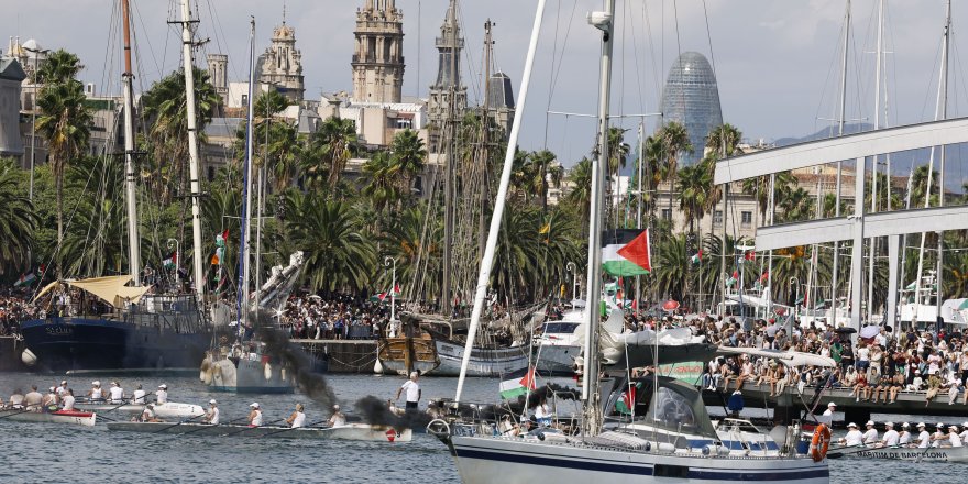 Küresel Sumud Filosu Gazze’ye Doğru Yola Çıktı