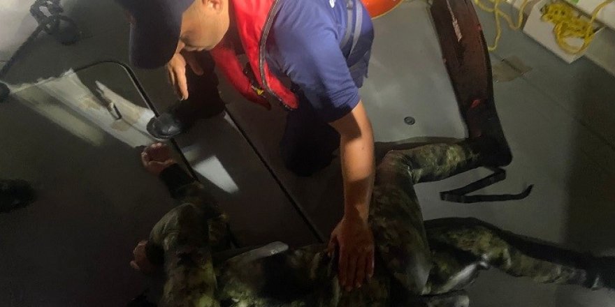 Yüzerek Yunanistan’a Geçmeye Çalıştı