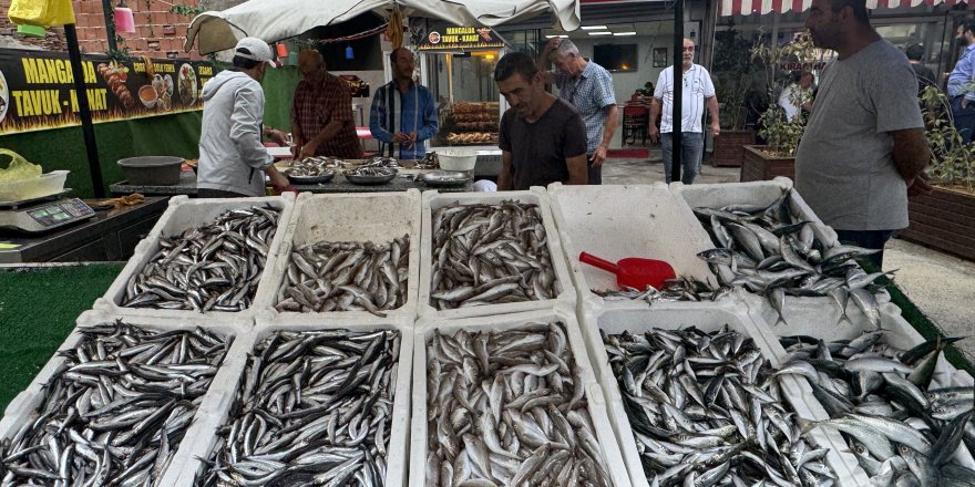 Zonguldak'ta Tezgahlar Balıkla Şenlendi