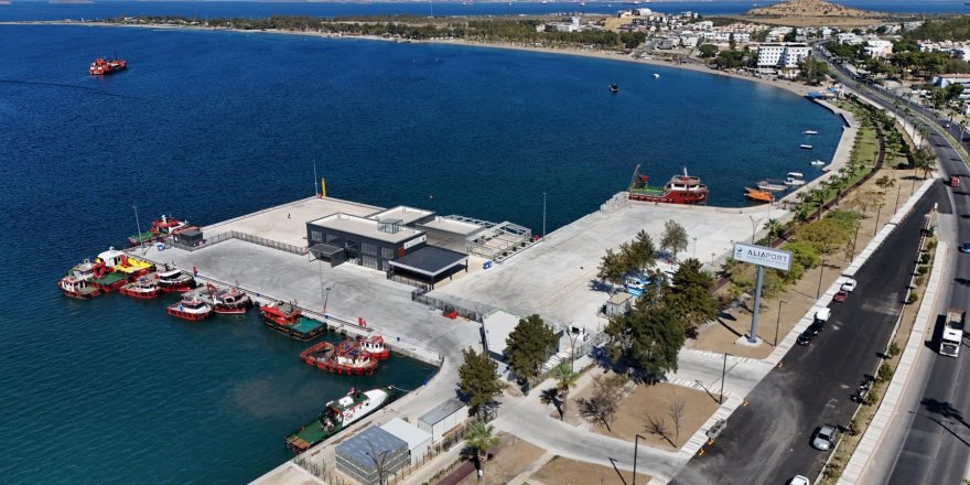 Aliağa'yı Ege Adaları İle Birbirine Bağlayacak Olan Aliaport Deniz Yolcu İskelesi Hizmete Hazır
