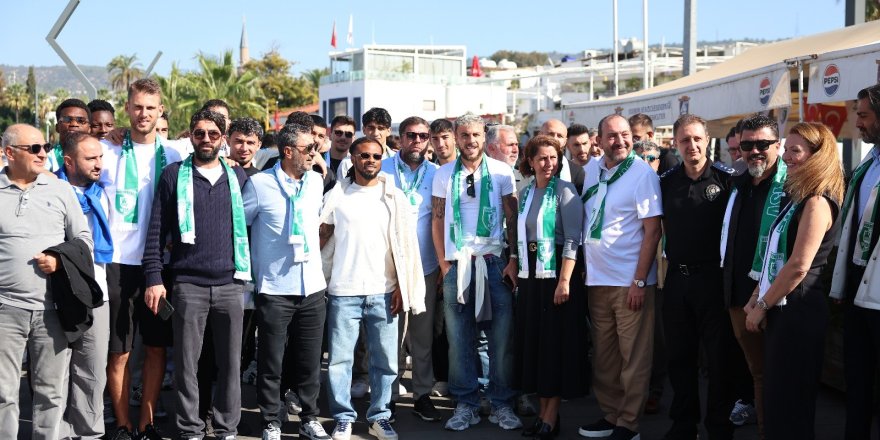 Bodrum'da 300 Denizci Tribünden Destek Verecek