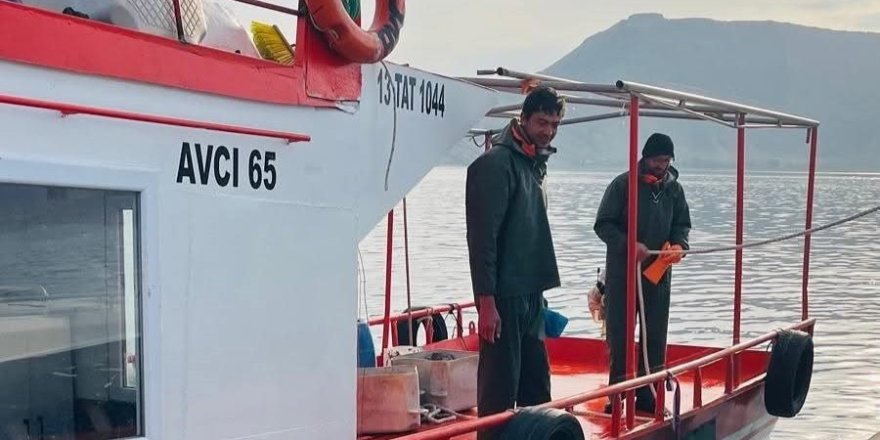 Van Gölü'nde Balıkçılık Denetimi Yapıldı