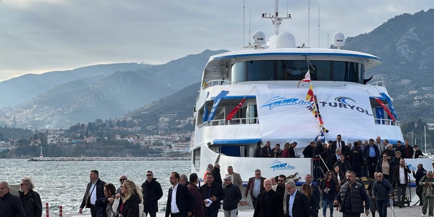 Aliaport'tan Midilli'ye İlk Sefer Gerçekleşti