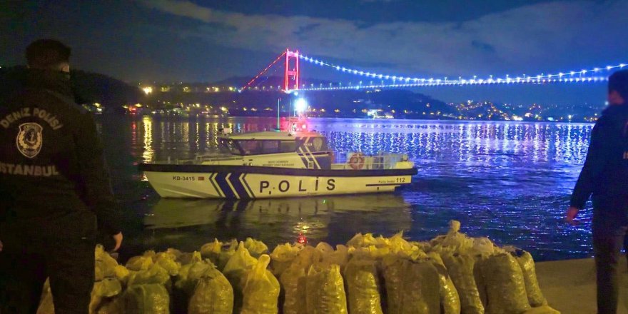 İstanbul’da 2 Ton 350 Kilogram Kaçak Midye Ele Geçirildi