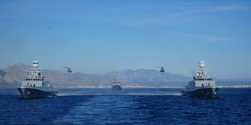 Doğu Akdeniz-2025 Tatbikatı Antalya Açıklarında Nefes Kesti