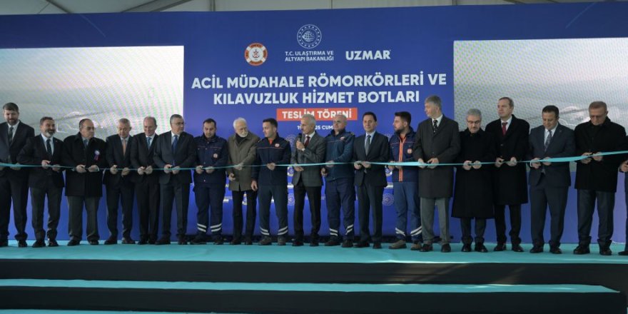 İMEAK DTO, Kıyı Emniyeti İçin İnşa Edilen Yeni Römorkör ve Botların Teslim Törenine Katıldı