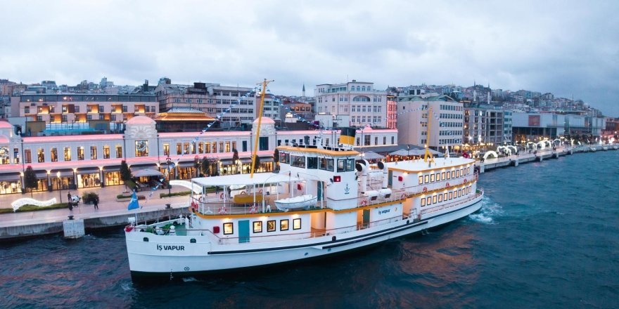 İş Bankası'ndan Yüzen Şube: İş Vapur Hizmete Açıldı