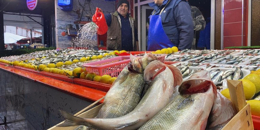 Bolu’da Balık Tezgahlarını Fırtına Vurdu