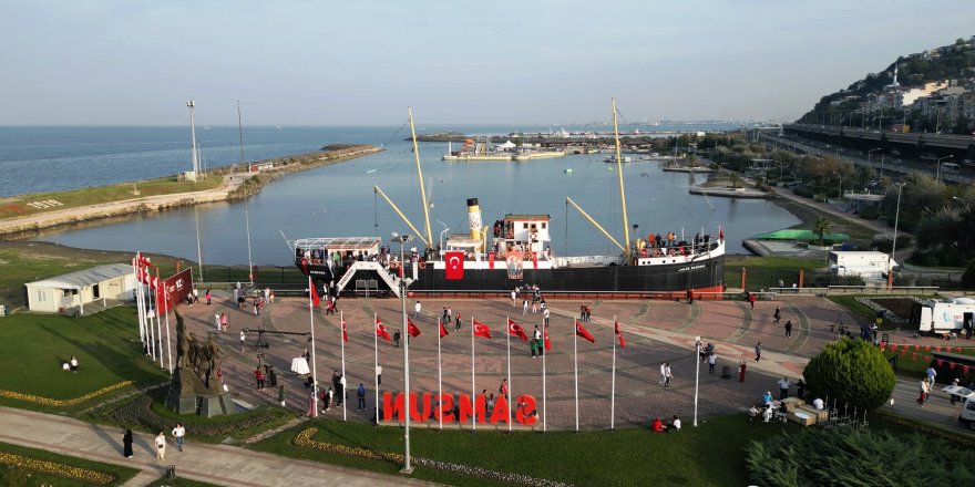 Bandırma Vapuru, Karadan Yürütülerek Tütün İskelesi'ne Taşınacak