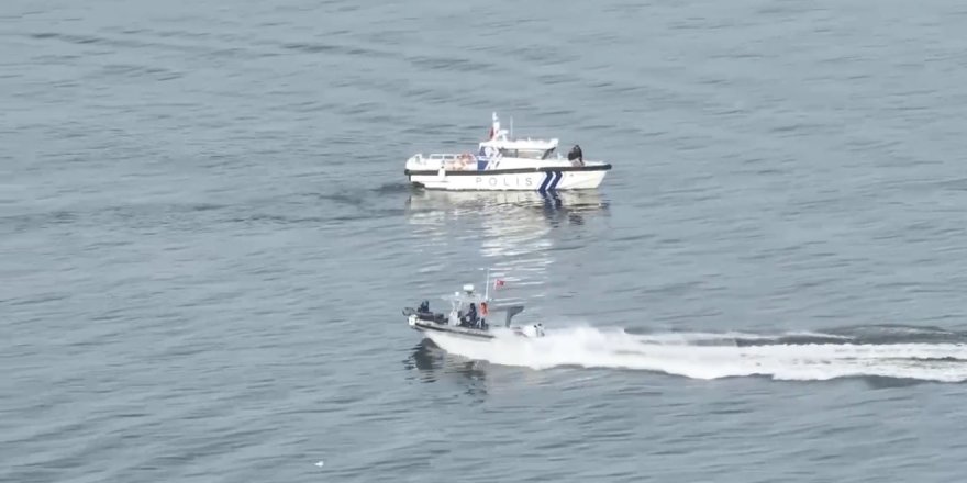 Samsun'da Havadan ve Denizden Kaçak Avcılık Denetimi