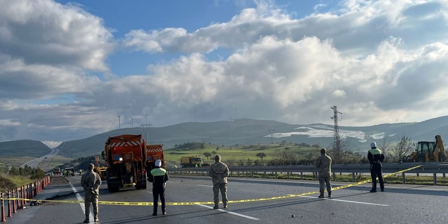 MSB: "Balıkesir'de F-16 Uçağının Kaza Kırıma Uğraması Sonucu 1 Asker Şehit Oldu"