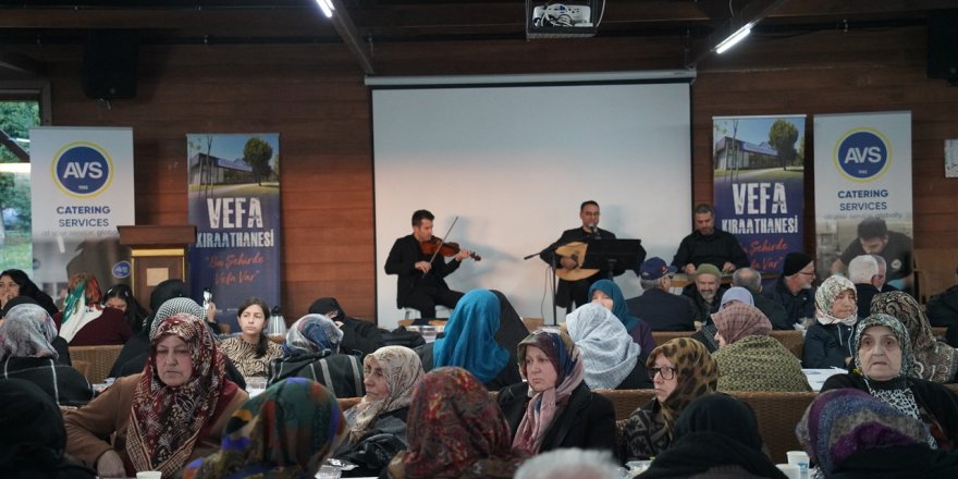 AVS, Vefa Kıraathanesi ile Üçüncü Kez İftar Sofrasında Buluştu