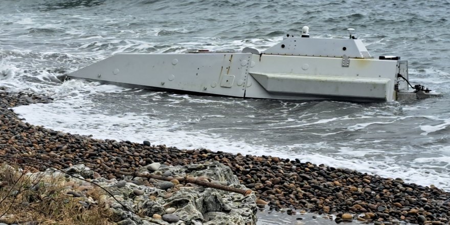 Ordu’da Kıyıya İnsansız Deniz Aracı Vurdu