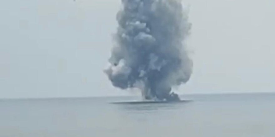 Ordu Valiliğinden İmha Edilen İnsansız Deniz Aracı Açıklaması