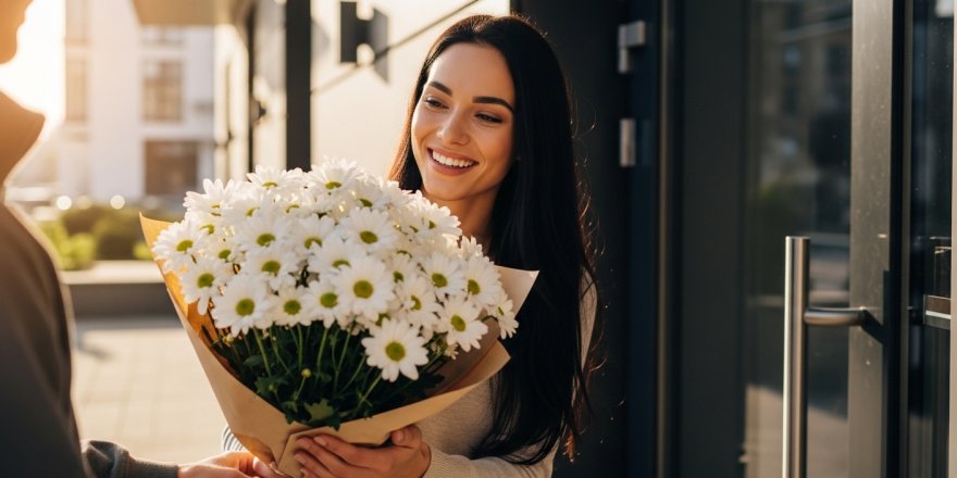 Online Papatya Gönderimi ile Anlamlı ve Romantik Bir Jest