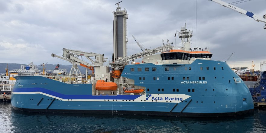 Tersan Tersanesi Acta Hercules’i Teslim Etti