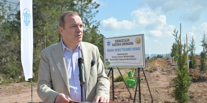 İMEAK Deniz Ticaret Odası’ndan “Denizcilik Hatıra Ormanı” Etkinliği