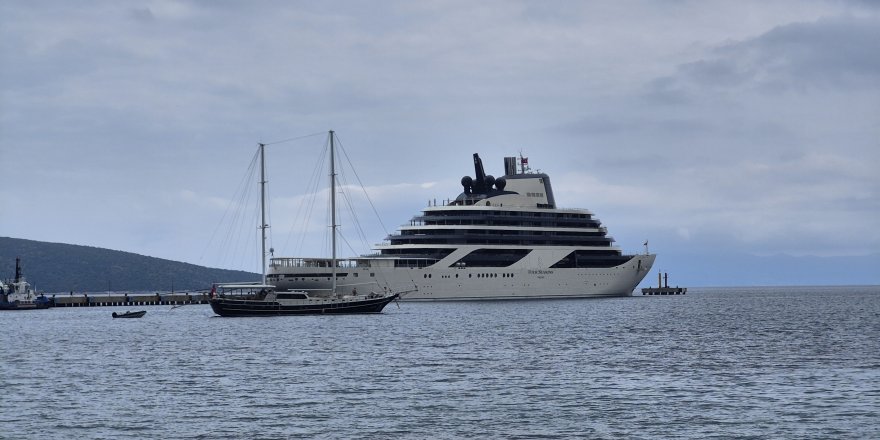 400 Milyon Avroluk Gemi Bodrum’a Geldi