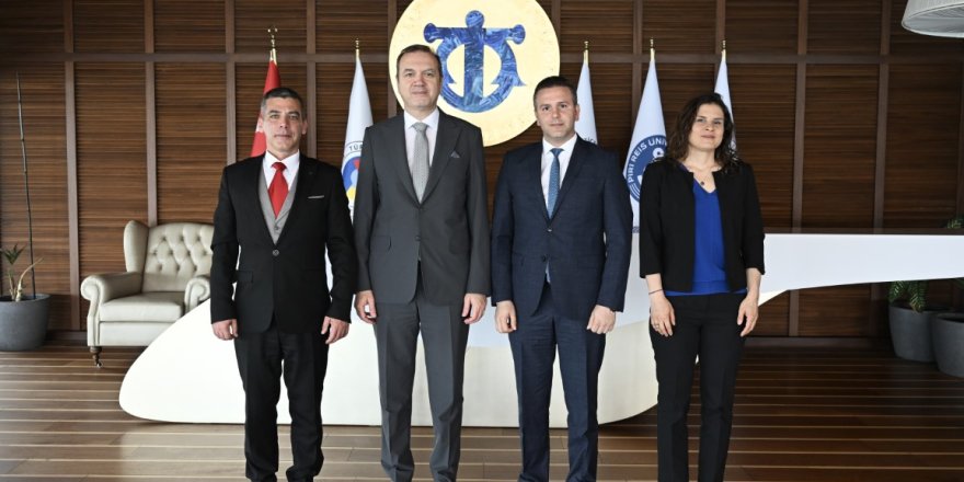 İMEAK DTO Başkanı Tamer Kıran, AGFD Yeni Yönetimini Ağırladı