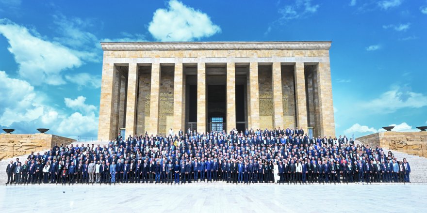 TOBB’un 82. Genel Kurulu Kapsamında Büyük Bir Heyet Ata’nın Huzuruna Çıktı