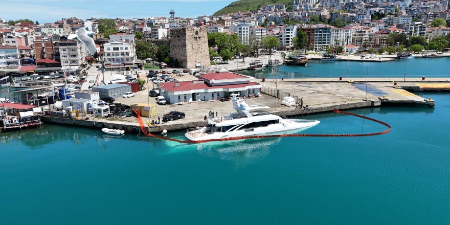 Sinop'ta Lüks Yatın Su Alma Nedeni Belli Oldu