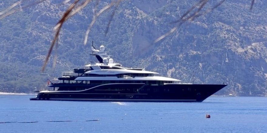 150 Milyon Dolarlık Yüzen Saray Bodrum'da