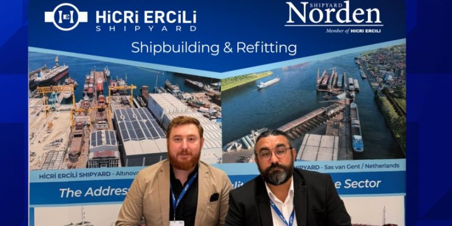 Hicri Ercili Shipyard ve Norden Shipyard’a “Sustainable Shipyard Award” Ödülü