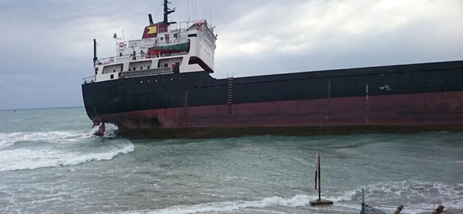 M/V Marina Gemisi'ni kurtarma çalışmaları başladı