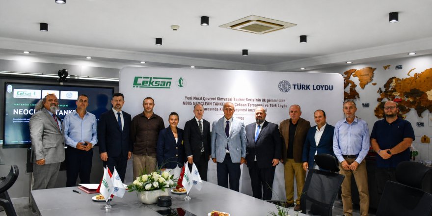 Çeksan Tersanesi'nden Yeni Nesil Çevreci Kimyasal Tanker Konsepti