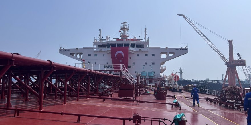 DİTAŞ'ın Yeni LR2 Tankeri T. Riva Türk Bayrağı Çekti