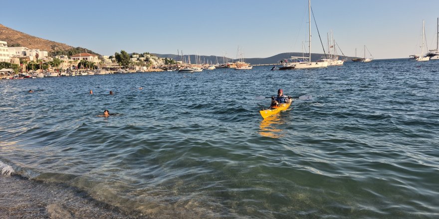 İstanbul'dan 83 Gün Önce Kanoyla Yolculuğa Çıkmıştı, Bodrum'a Ulaştı