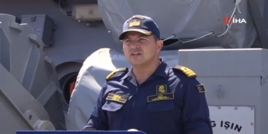 TCG Işın Gemisi Komutanı Cesur: "Amacımız Batığın Deniz Dibindeki Mevkiinin Belirlenmesi, Batığın Teşhis Edilmesi"