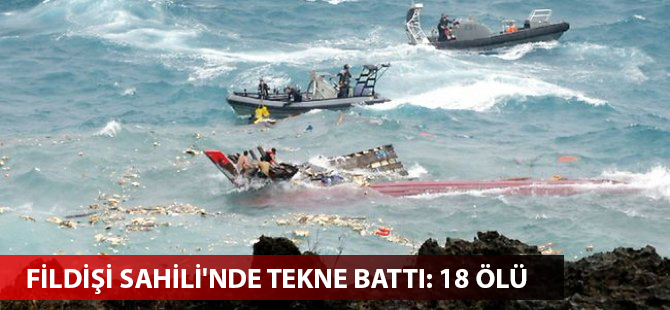 Fildişi Sahili'nde tekne battı: 18 ölü