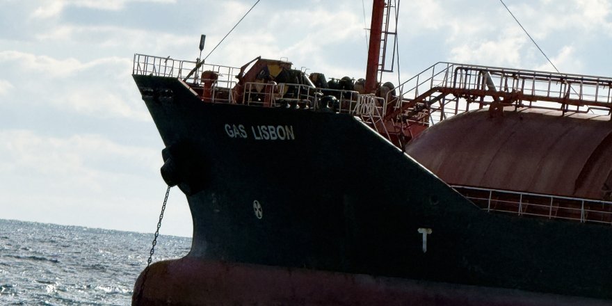 Karadeniz'de Saldırıya Uğrayan GAS LISBON İstanbul Açıklarında Görüntülendi