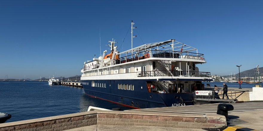 Bodrum’a Athena Kruvaziyeriyle 46 Turist Geldi
