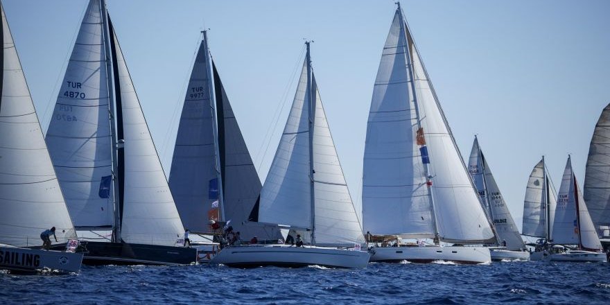 The Bodrum Cup'ta Knidos'tan Ortakent'e Yelken Heyecanı
