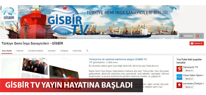 GİSBİR TV yayın hayatına başladı