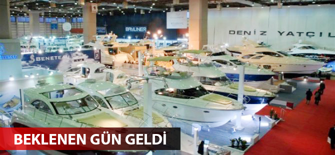 CNR Avrasya Boat Show bugün kapılarını açıyor