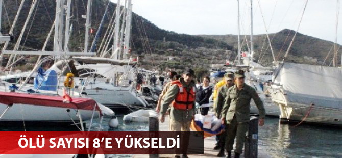 Ölü sayısı 8'e yükseldi