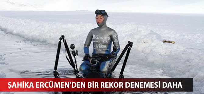 Şahika Ercümen'den bir rekor denemesi daha